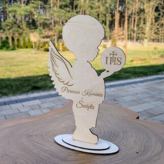 Anioł komunijny - dekoracja pierwszej Komunii Świętej